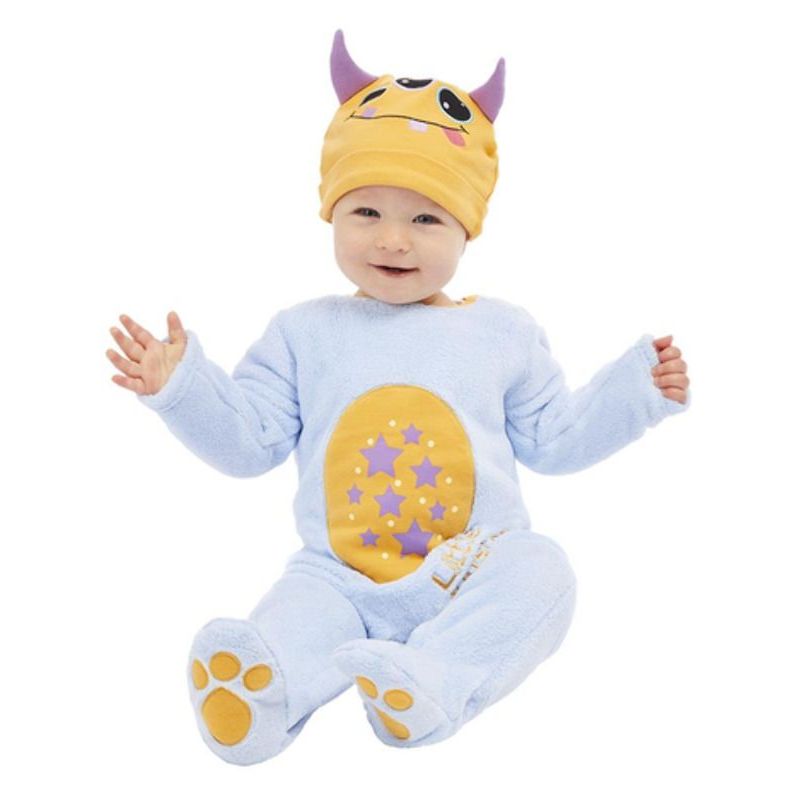 Little Monster Baby Costume Blue