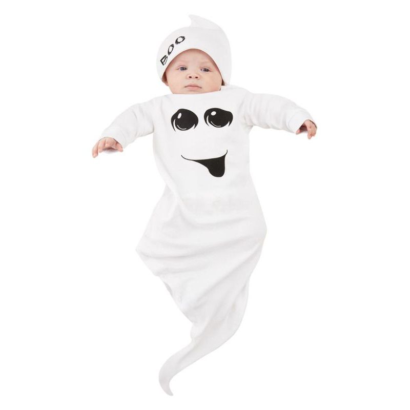 Ghost Babygrow White