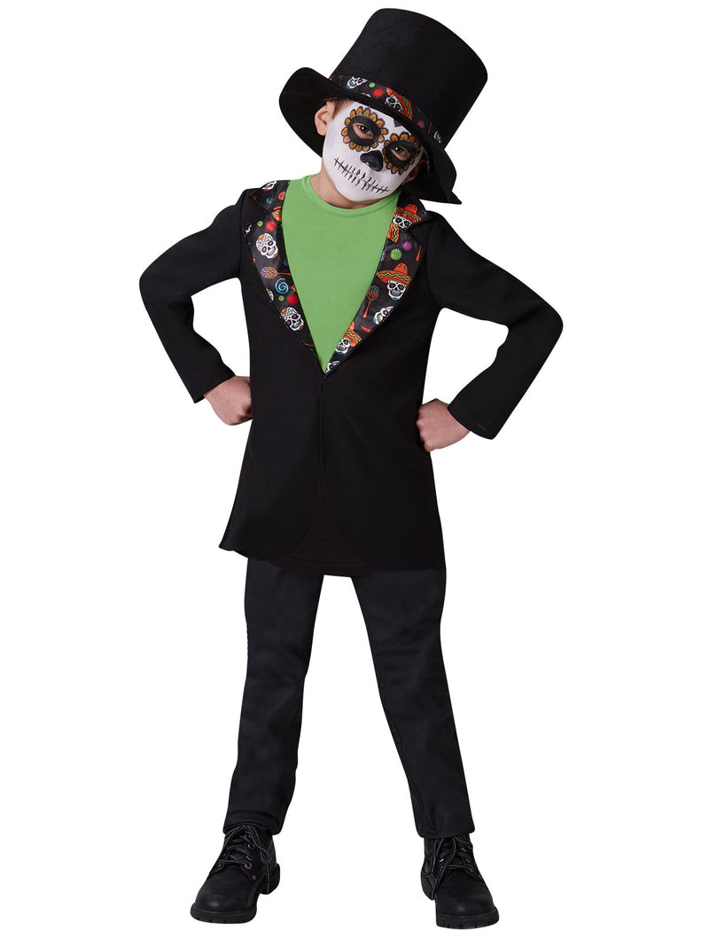 Day Of The Dead Boys Costume Child -3