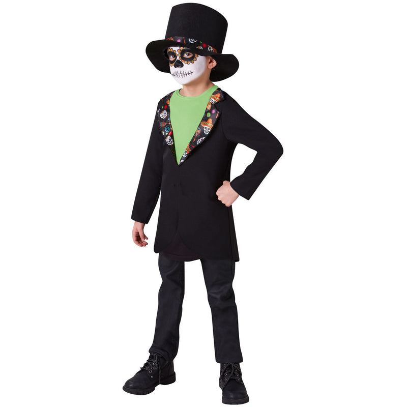 Day Of The Dead Boys Costume Child -1