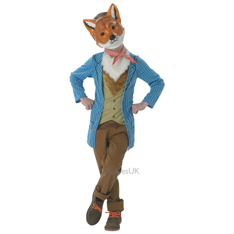 Mr Fox Deluxe Costume Tween Boys -1