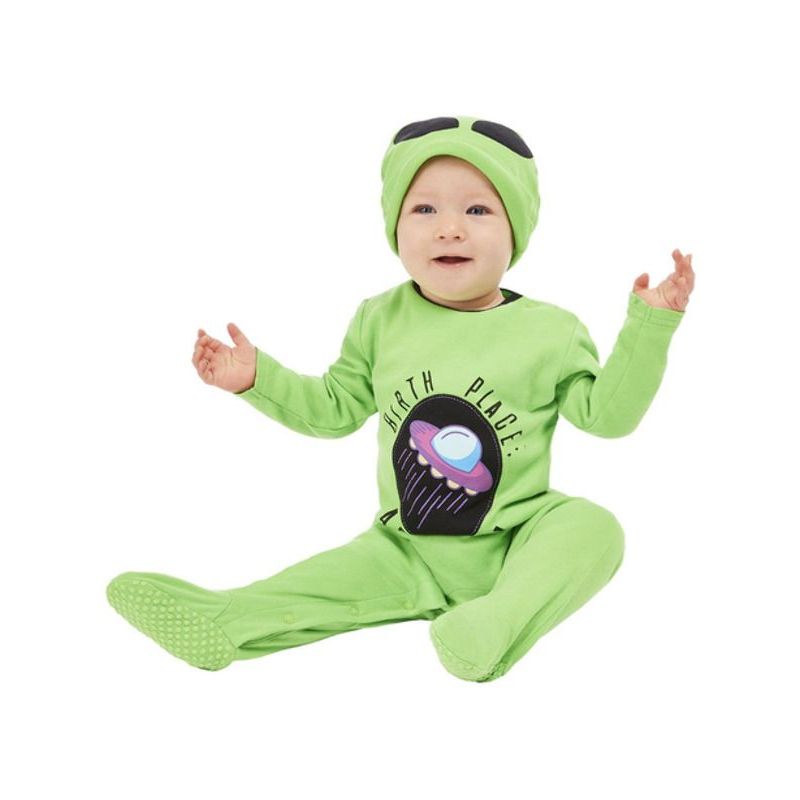 Alien Baby Costume Green Unisex -1
