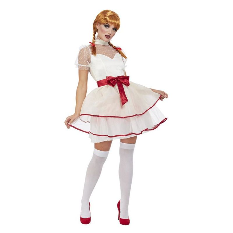 Porcelain Doll Costume Ladies Annabelle Dress