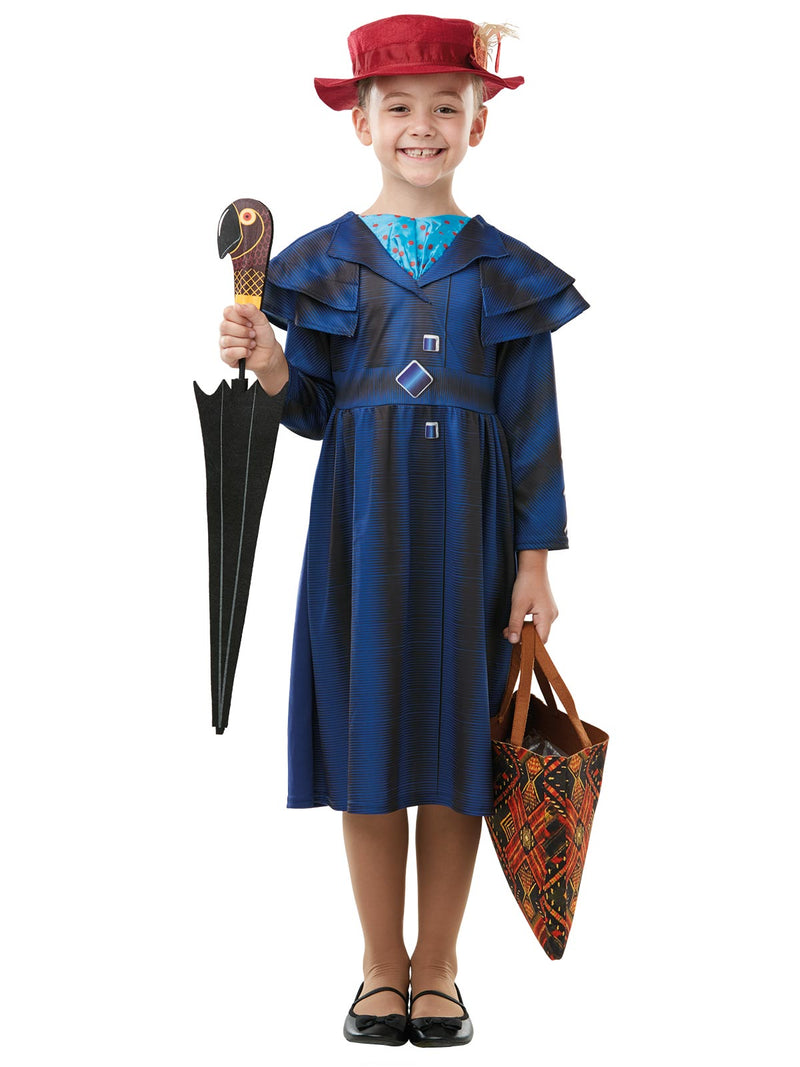 Mary Poppins Returns Deluxe Costume Child Girls Blue