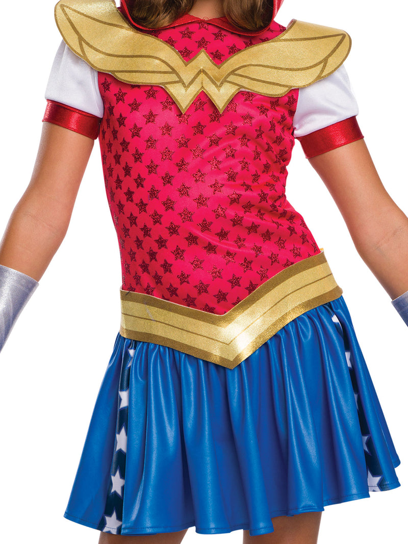 Wonder Woman Dcshg Hoodie Costume Girls Red