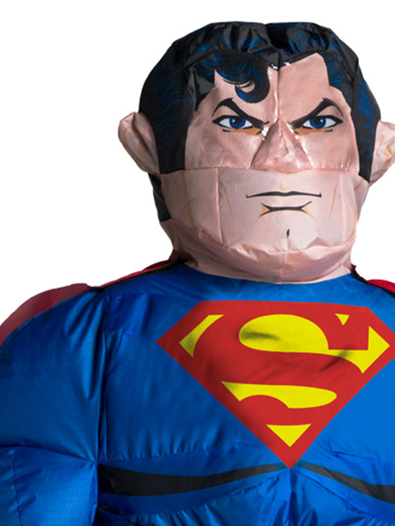 Superman Inflatable Costume Top Child Boys -2
