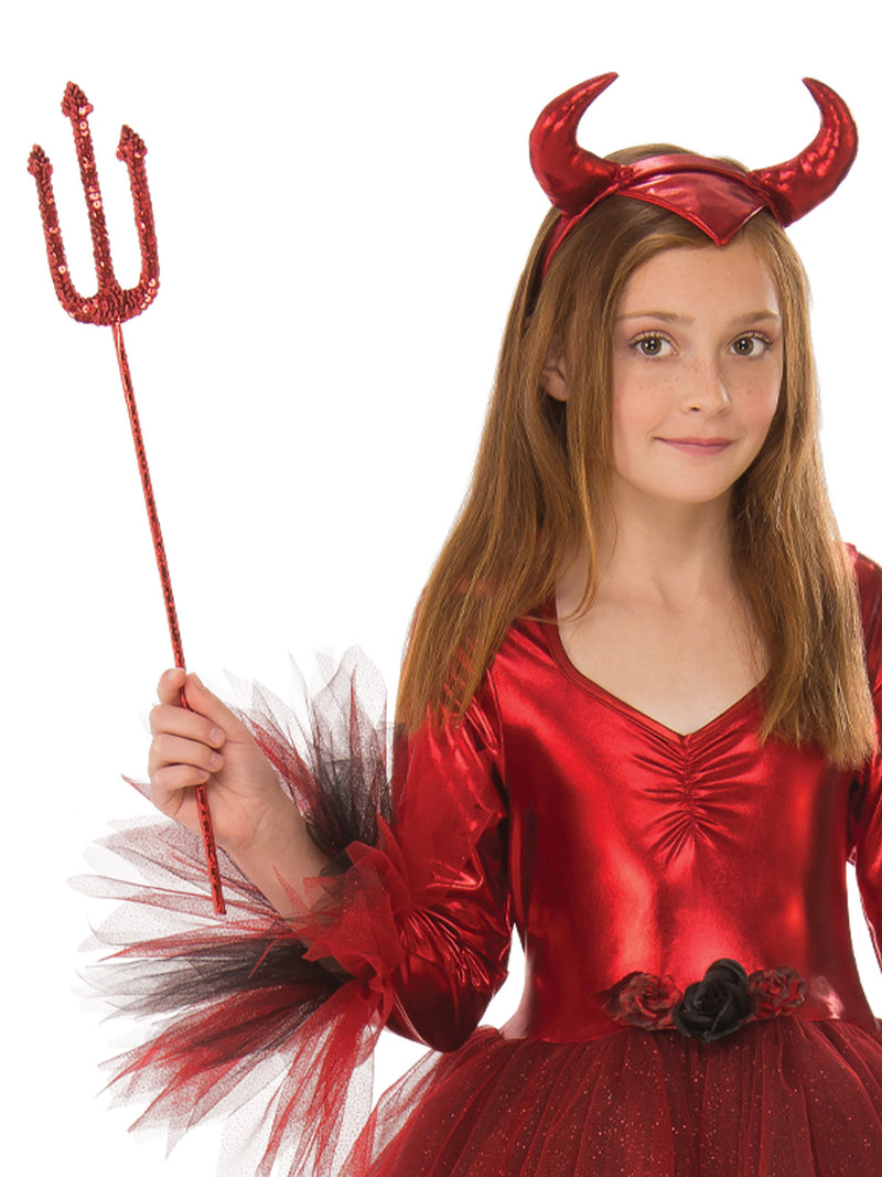 Devil Girl Costume Child Girls Red