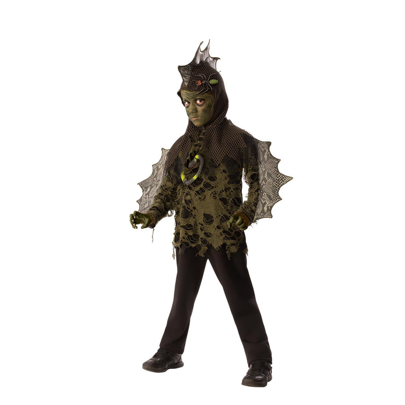 Swamp Boy Lizard Costume Child Boys Green