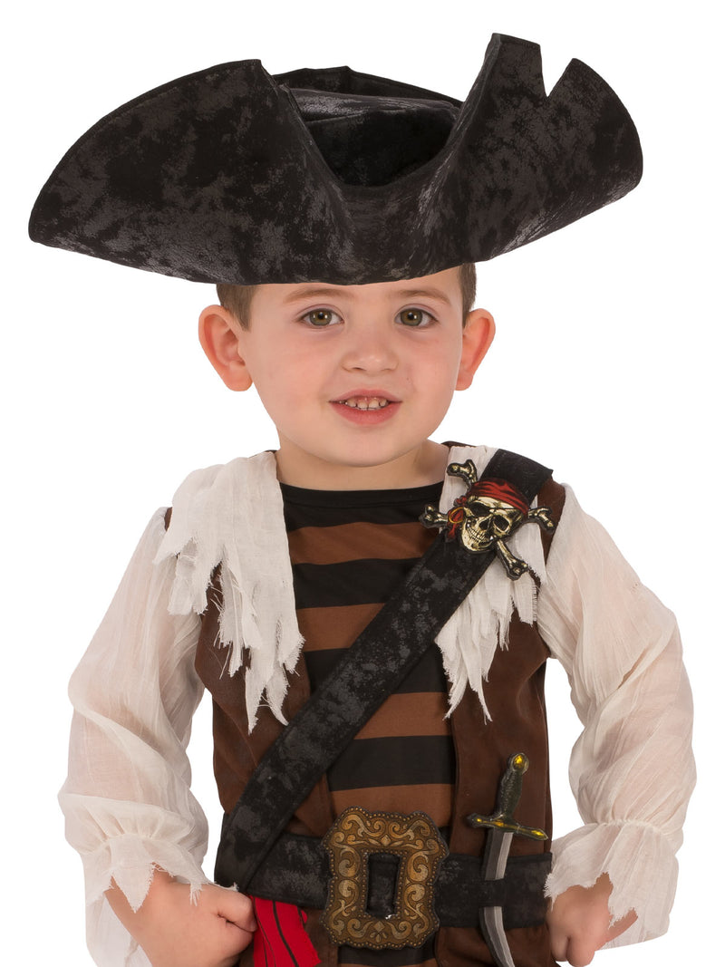 Pirate Matey Costume Boys Brown