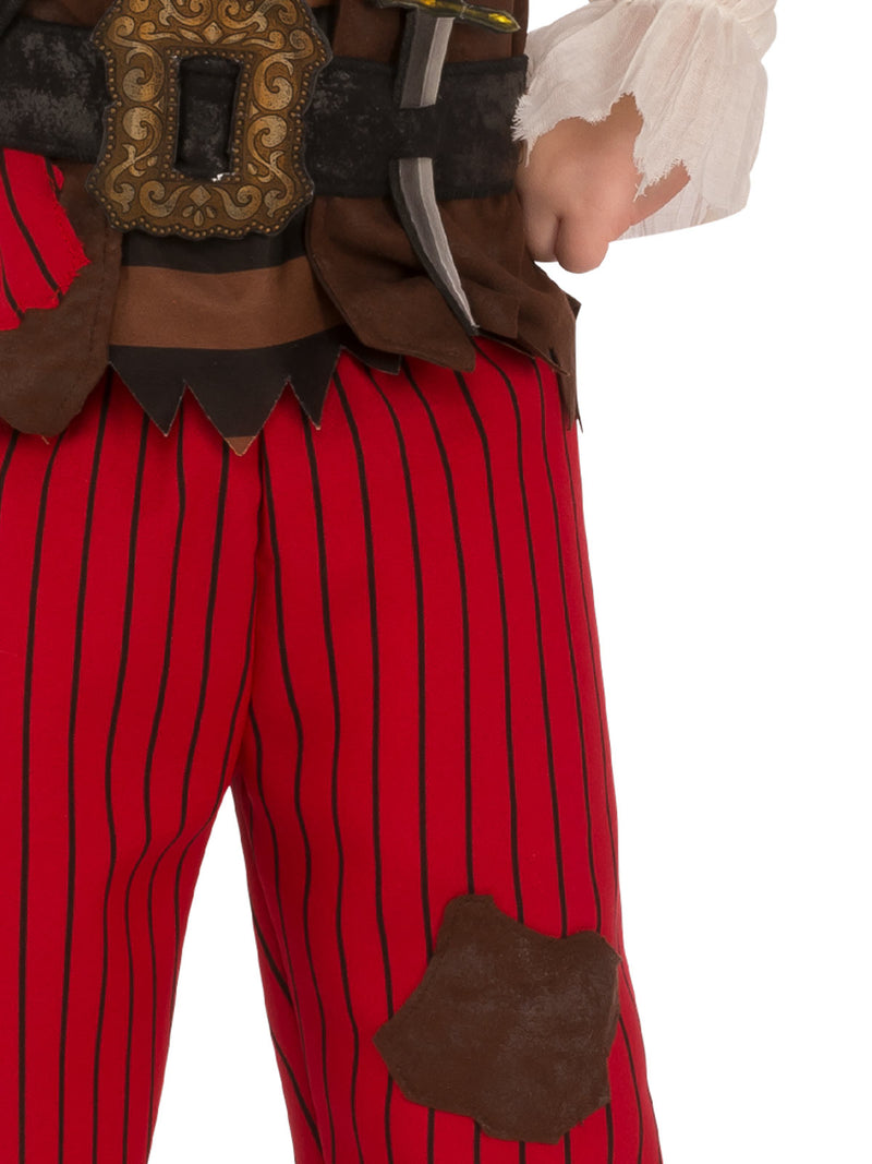 Pirate Matey Costume Boys Brown