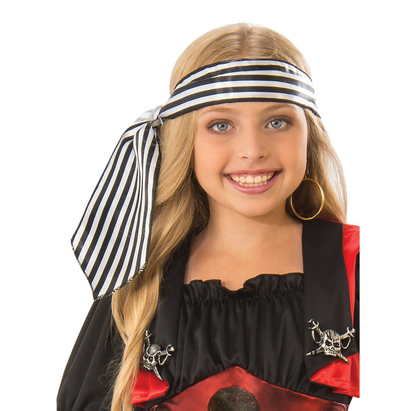 Crimson Pirate Costume Girls