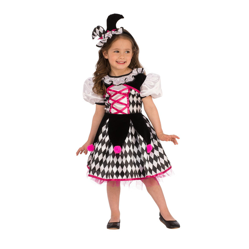 Jester Girl Costume Girls White