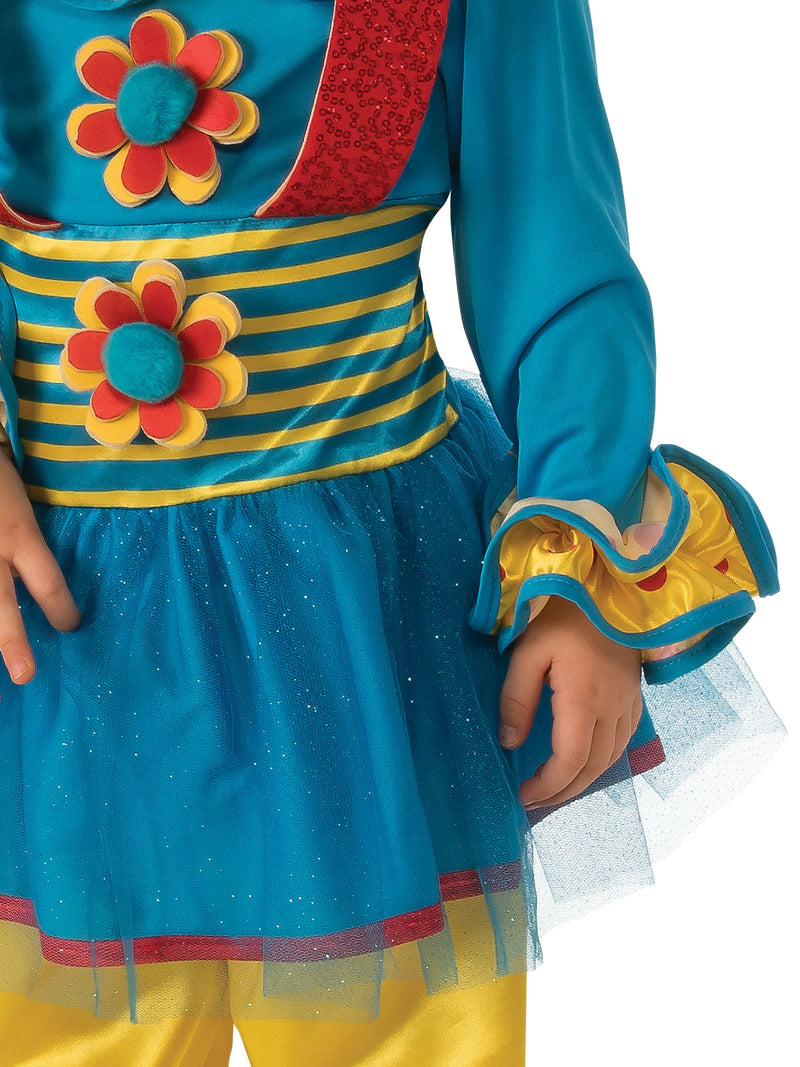 Dotty The Clown Costume Girls Blue