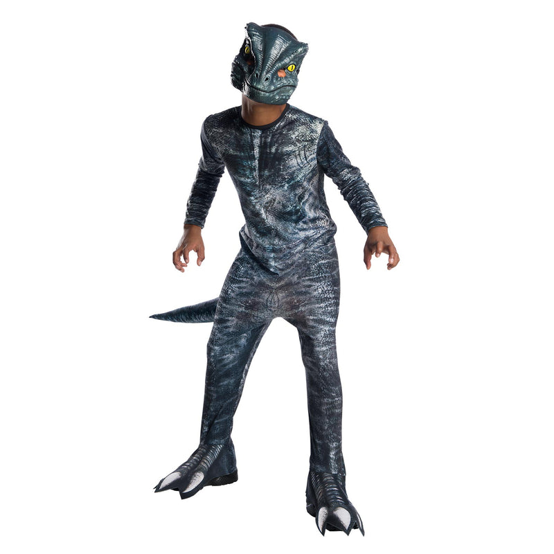 Velociraptor Blue Costume Child Unisex