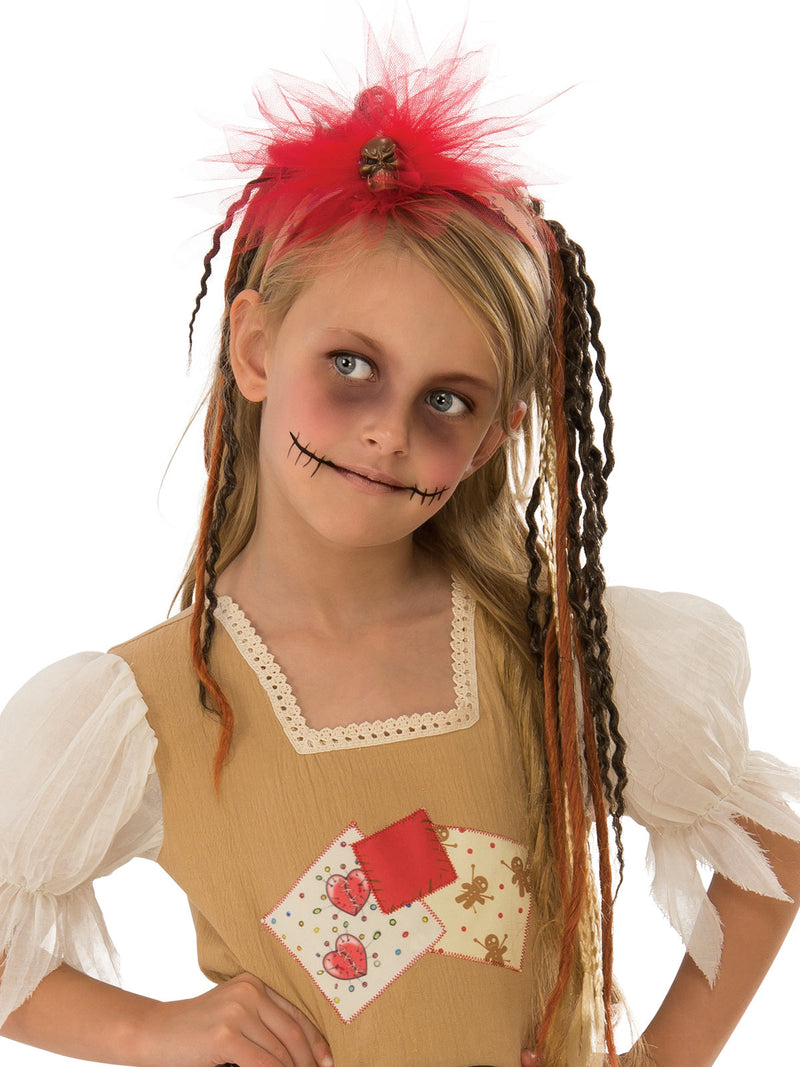 Voodoo Girl Costume Child Girls Brown