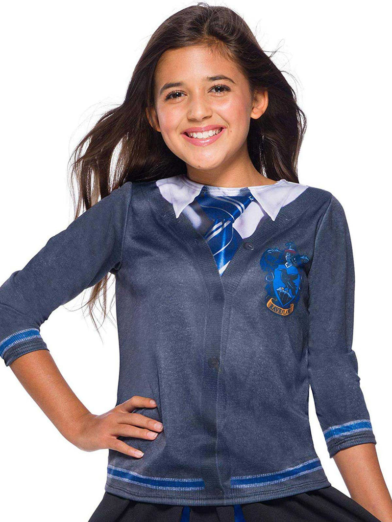 Ravenclaw Costume Top Child Girls Blue