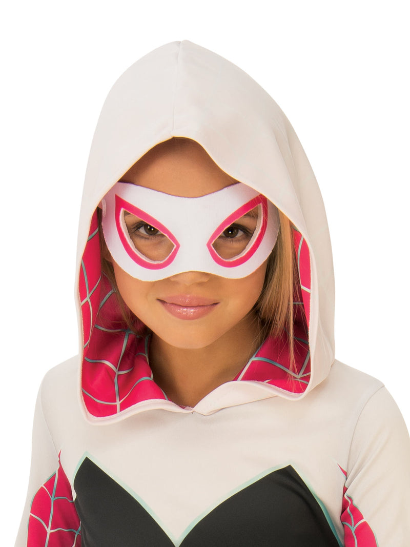 Ghost Spider Costume Child Girls White