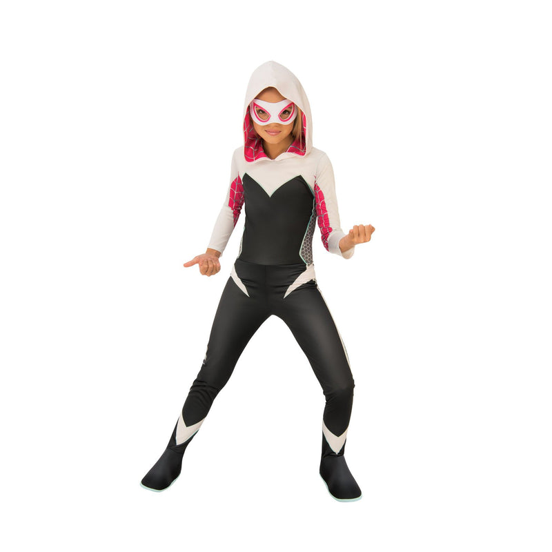 Ghost Spider Costume Child Girls White