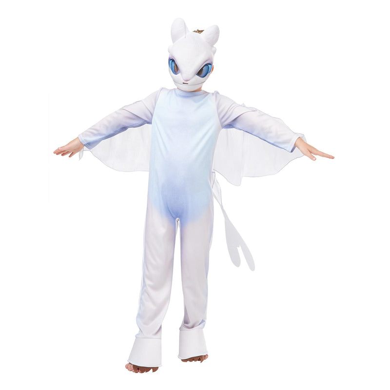 Light Fury Deluxe Costume Boys White