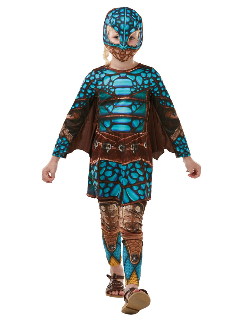 Astrid Battlesuit Costume Child Girls Blue