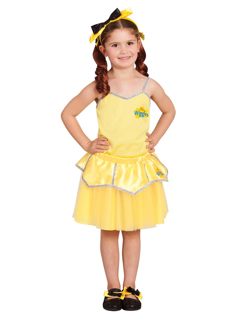 Emma Wiggle Pigtails With Bows Girls Yellow