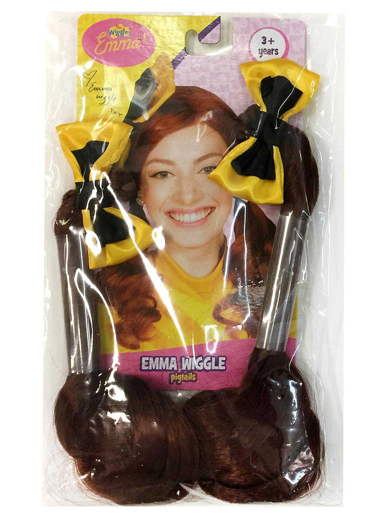 Emma Wiggle Pigtails With Bows Girls Yellow