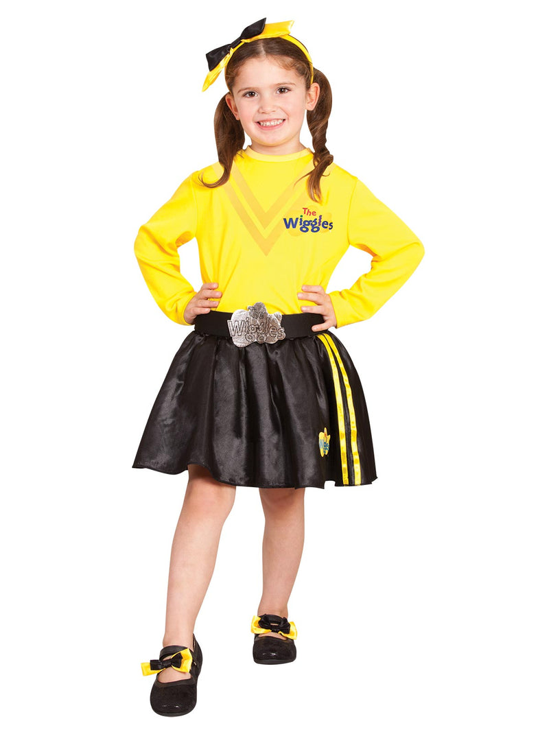 Emma Wiggle Shoe Bows Child Girls Yellow