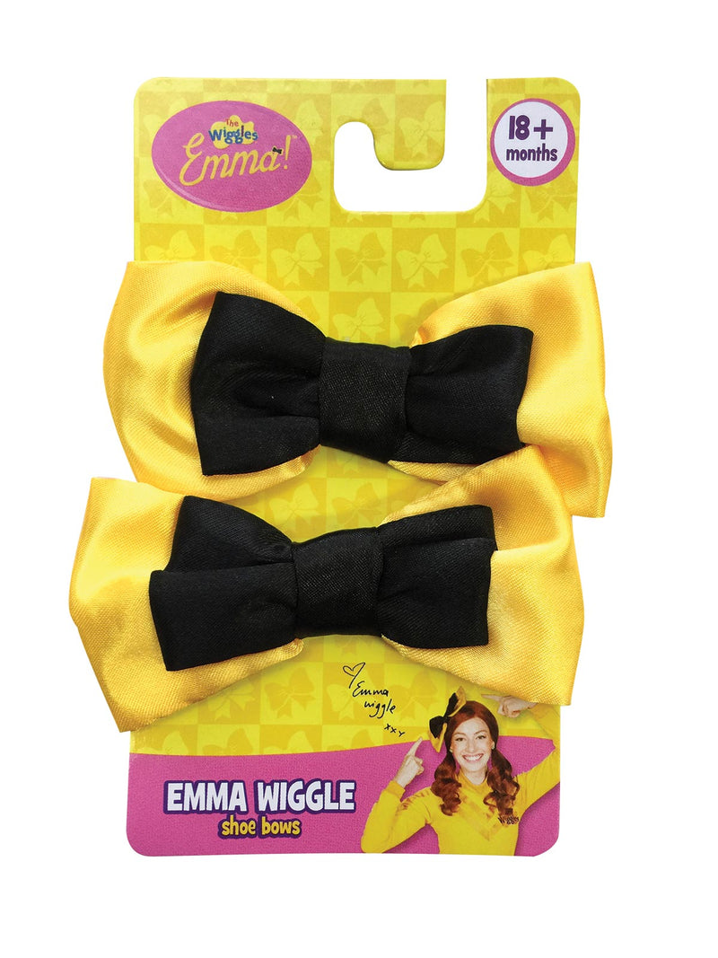 Emma Wiggle Shoe Bows Child Girls Yellow