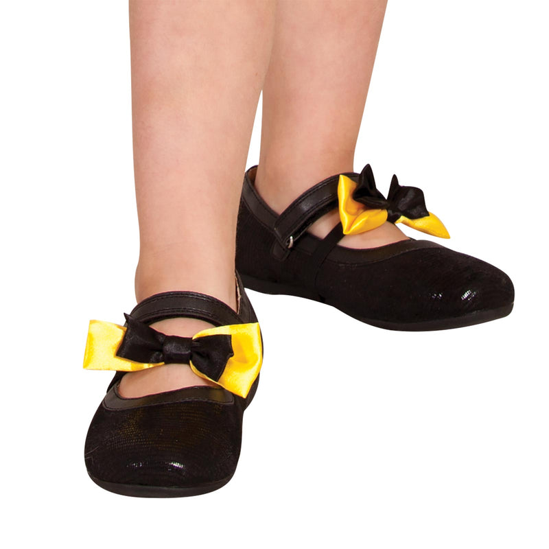 Emma Wiggle Shoe Bows Child Girls Yellow