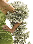 Money Boa Womens Green -2