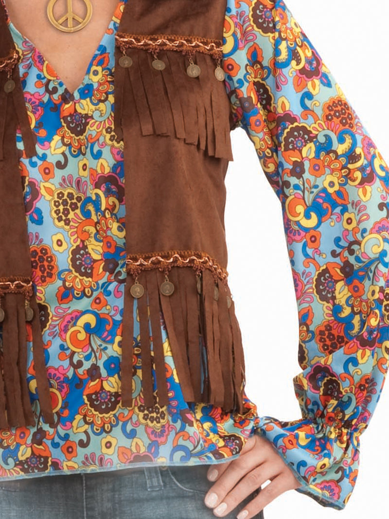 Hippie Costume Set Womens Adult -3