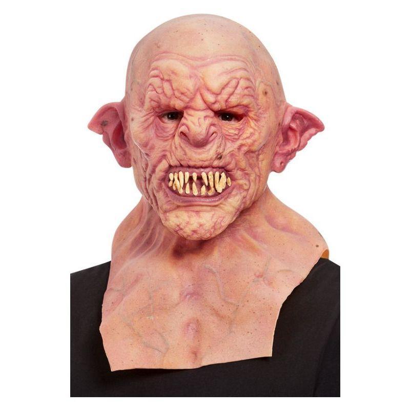 Deluxe Veined Demon Overhead & Neck Mask Latex