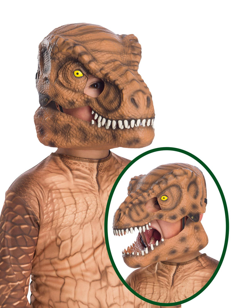 T-rex Moveable Jaw Mask - Child