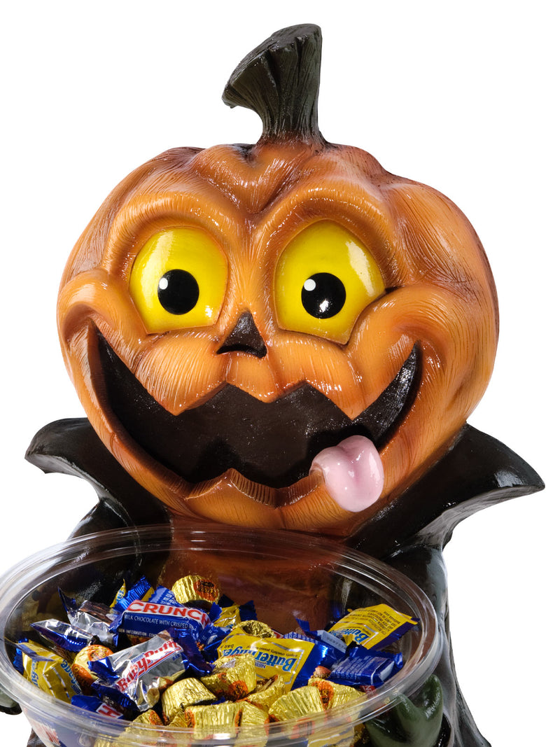 Pumpkin Candy Bowl Holder Unisex Orange -2