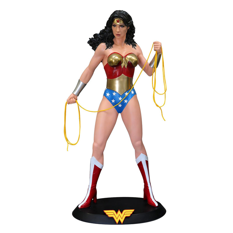 Wonder Woman Statue Collector's Item Womens Red