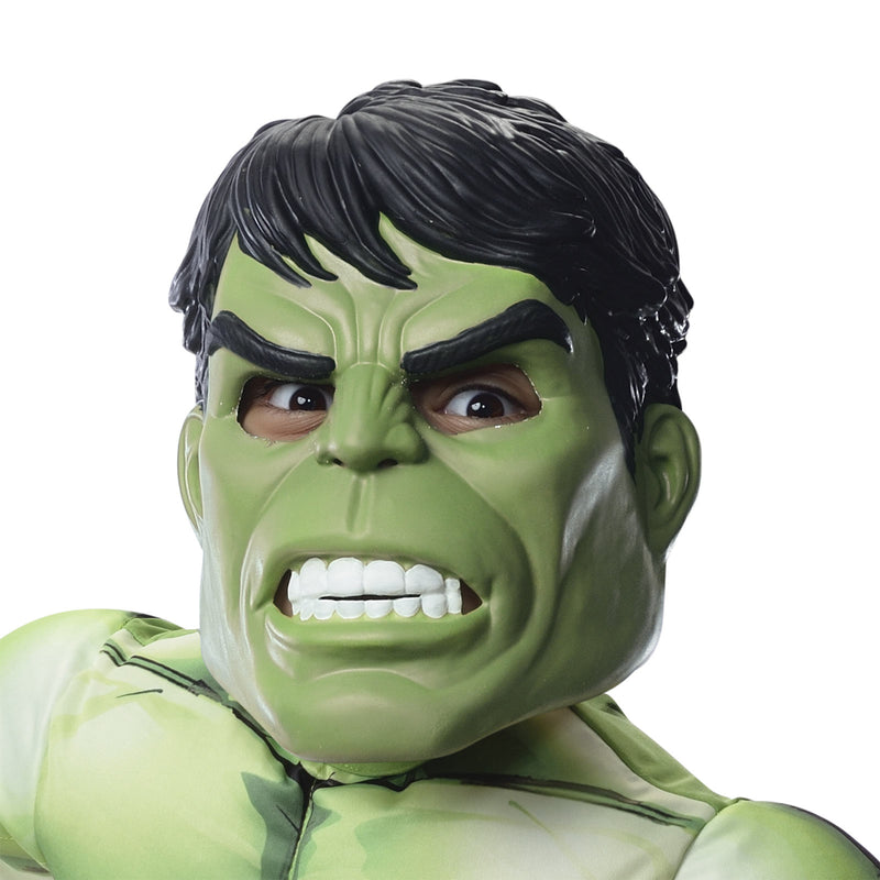 Hulk Deluxe Costume Boys Green