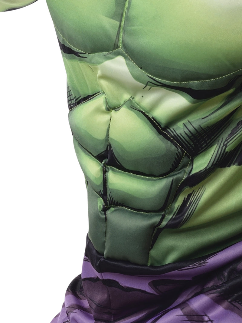 Hulk Deluxe Costume Boys Green