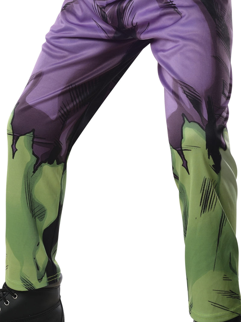 Hulk Deluxe Costume Boys Green