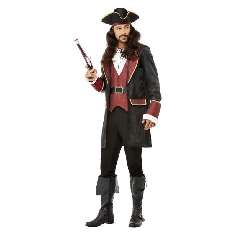 Deluxe Swashbuckler Pirate Costume Mens