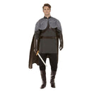 Jon Snow Medieval Lord Mens Costume Grey