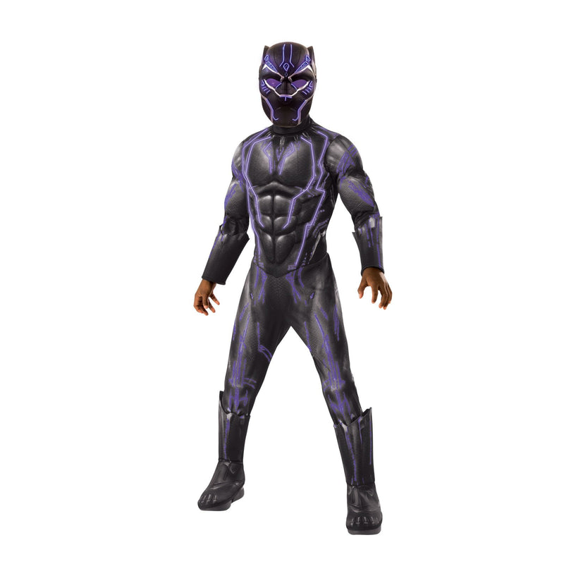 Panther Super Deluxe Battle Costume Child Boys -1
