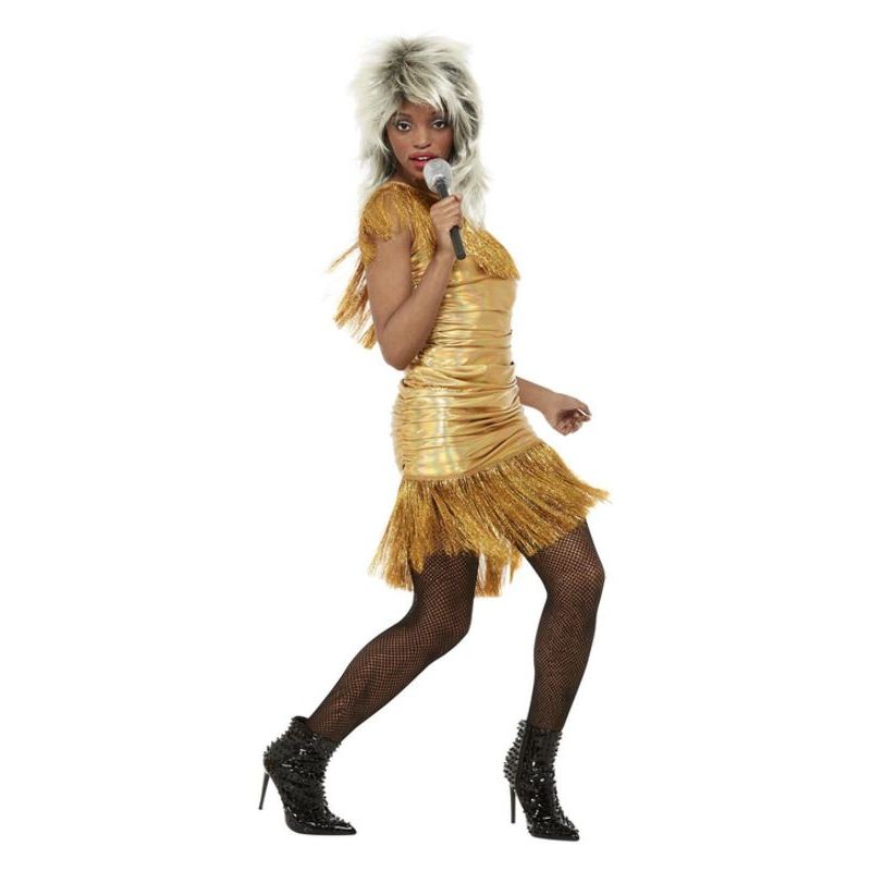Simply The Best Legend Tina Costume Gold Womens
