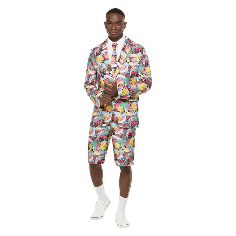 Let's Get Fruity Watermelon Suit Multicoloured Mens