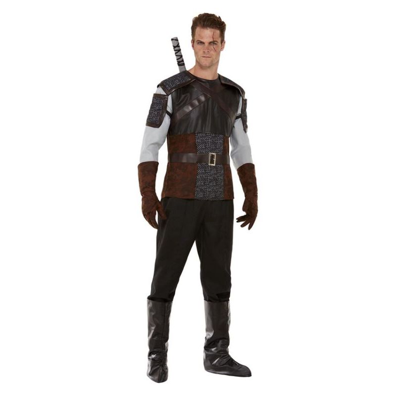 Wild Hunter Costume Brown Mens