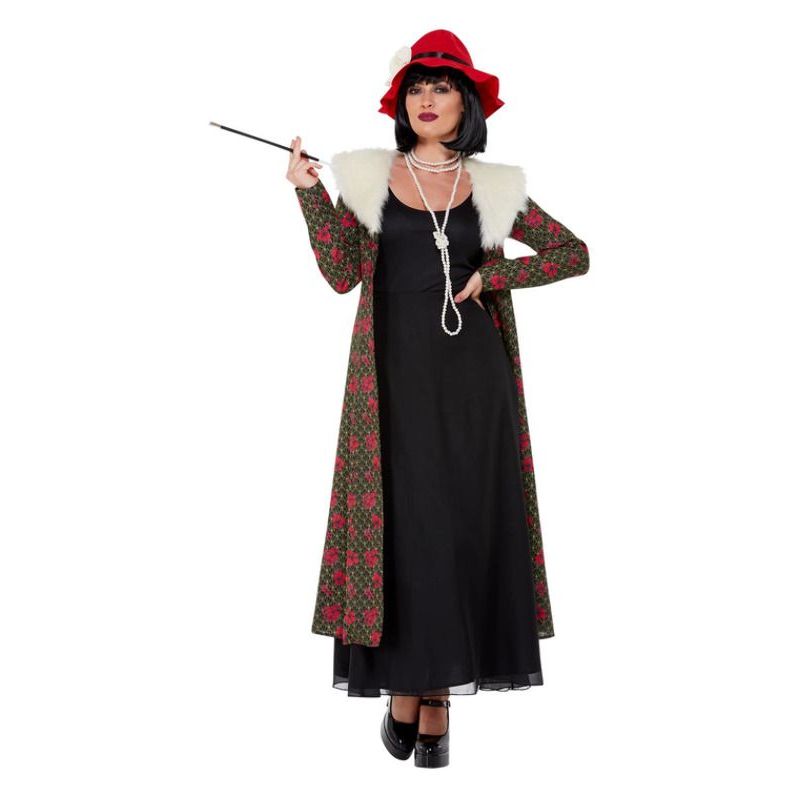 20s Gangster's Mol Costume Womens -1