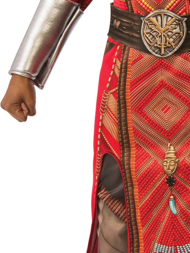 Dora Milaje Costume Child Girls Red