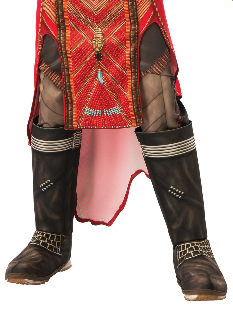 Dora Milaje Costume Child Girls Red