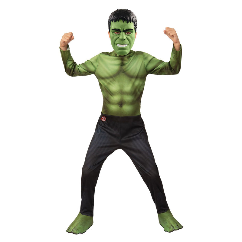 Hulk Classic Avengers Costume Boys