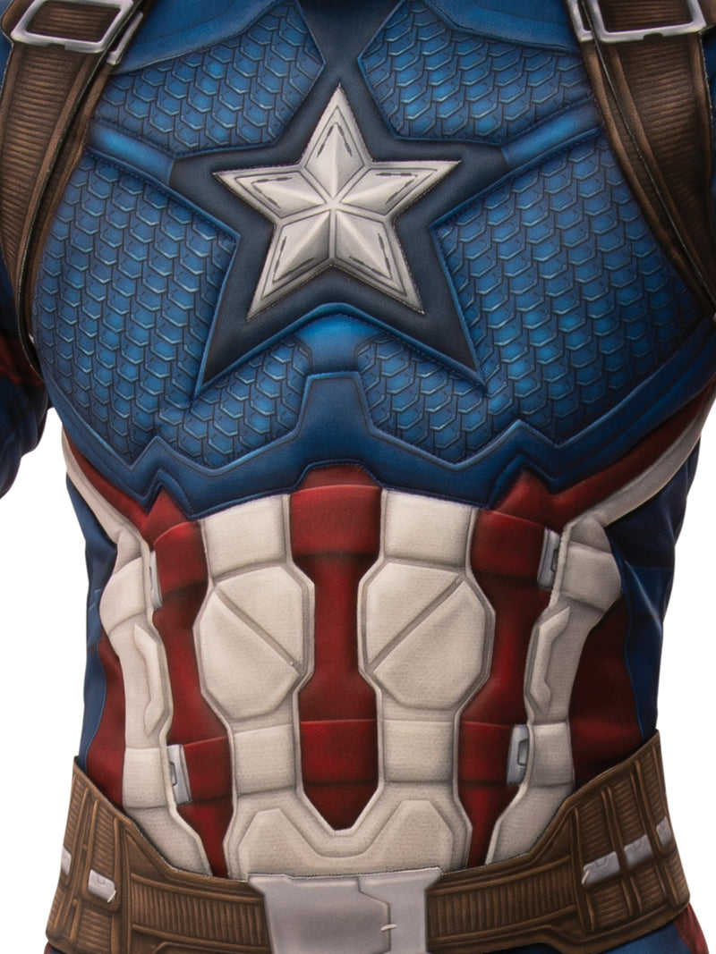 Captain America Costume Boys Deluxe Avengers Endgame