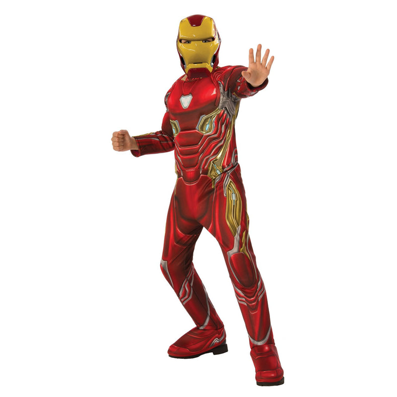 Iron Man Deluxe Avengers Costume Boys